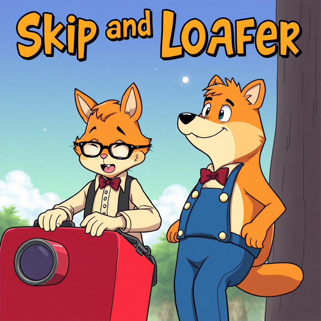 Skip and Loafer anime cover