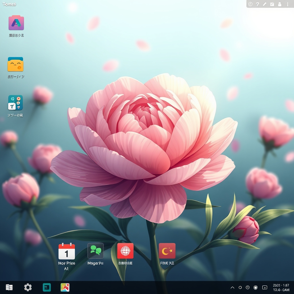 Peony Anime Desktop App Screenshot